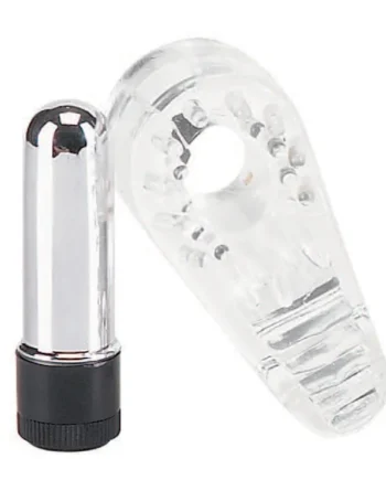 Luvn It Vibrating Nubby Silicone Cock Ring