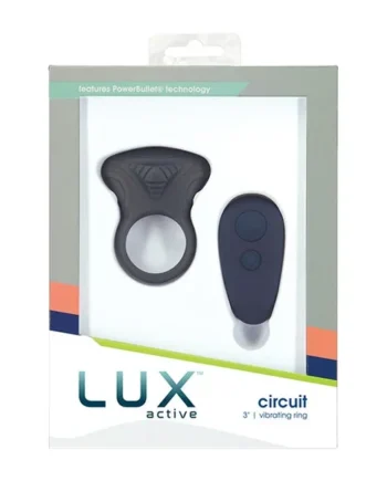 Lux Active Circuit Vibrating Ring – Dark Blue
