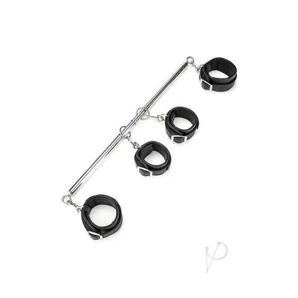 Lux F 4 Cuff Expand Spreader Bar Set Bondage Restraint
