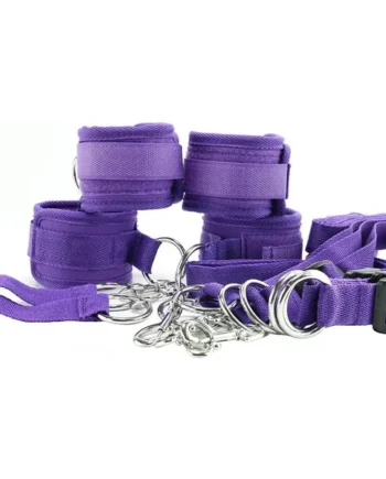 Lux Fetish Bed Spreader Purple