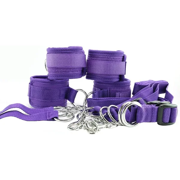 Lux Fetish Bed Spreader Purple