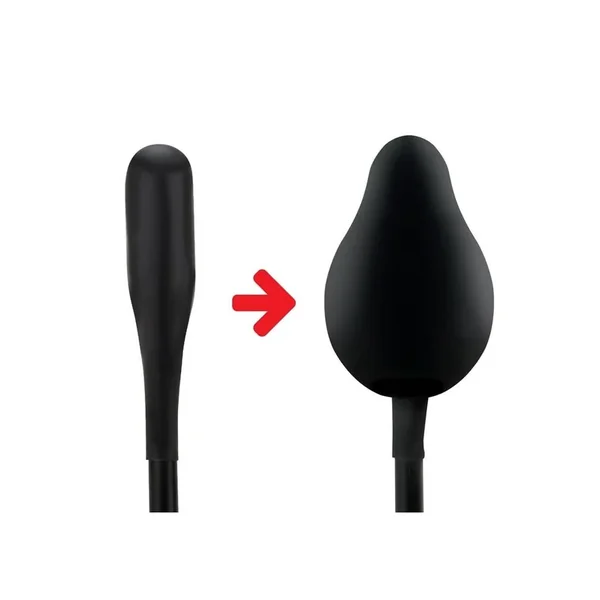 Lux Fetish Classic Inflatable Anal Balloon – Black