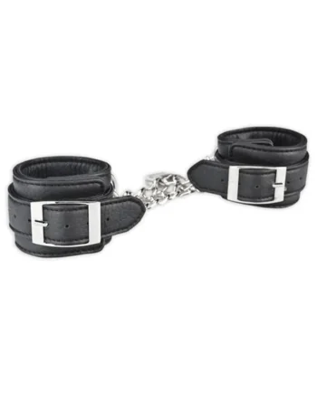 LUX FETISH LEATHERETTE CUFFS