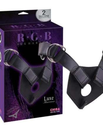 Luxe Harness Silicone Black