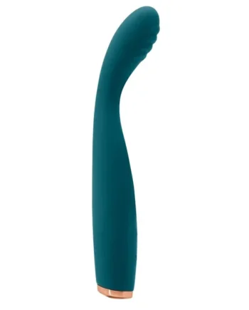 Luxe Lillie Silicone Rechargeable Vibrating Slim Vibrator – Teal