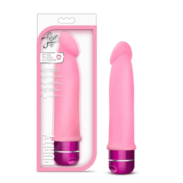 Luxe Puristy Vibrator 7.5" by Blush Novelties