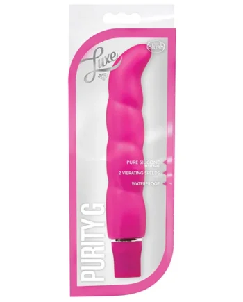 Luxe Purity G G-Spot Pink 6.25-Inch Vibrator