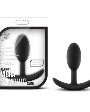 LUXE WEARABLE VIBRA SLIM PLUG SMALL BLACK