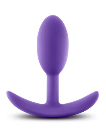 Luxe - Wearable Vibra Slim Plug - Small - Purple