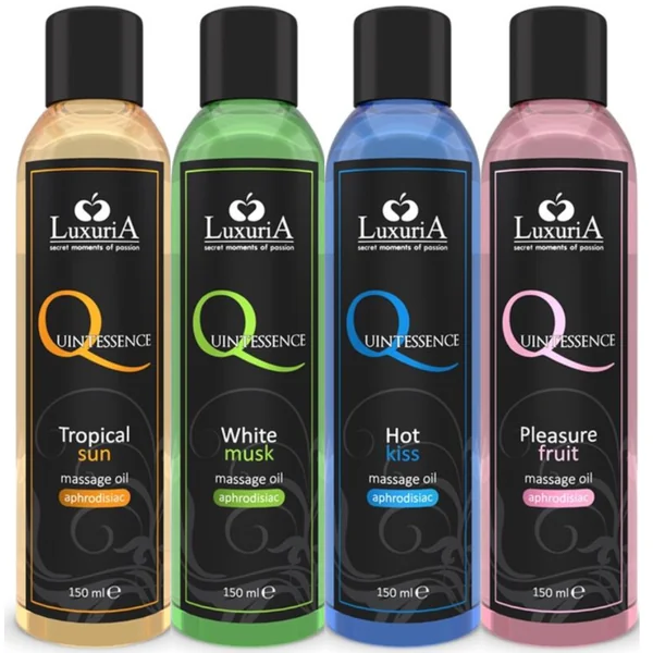 Luxuria Quintessence Erotic Massage Oil Premium - Flavoured 150ml