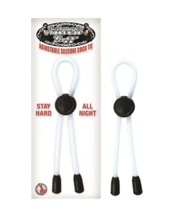 Mack Tuff Adjustable Silicone Cock Tie-Clear