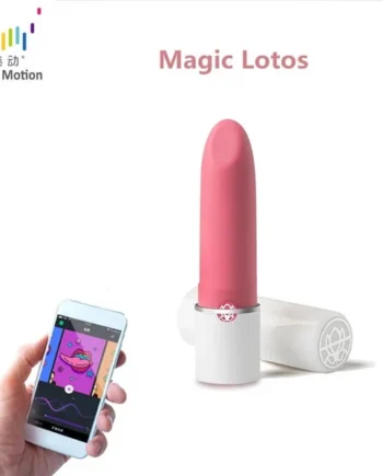 Magic Lotos APP remote control lipstick vibrator