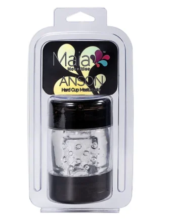 Maia ANSON Crystal Clear Hard Cup TPE Masturbator