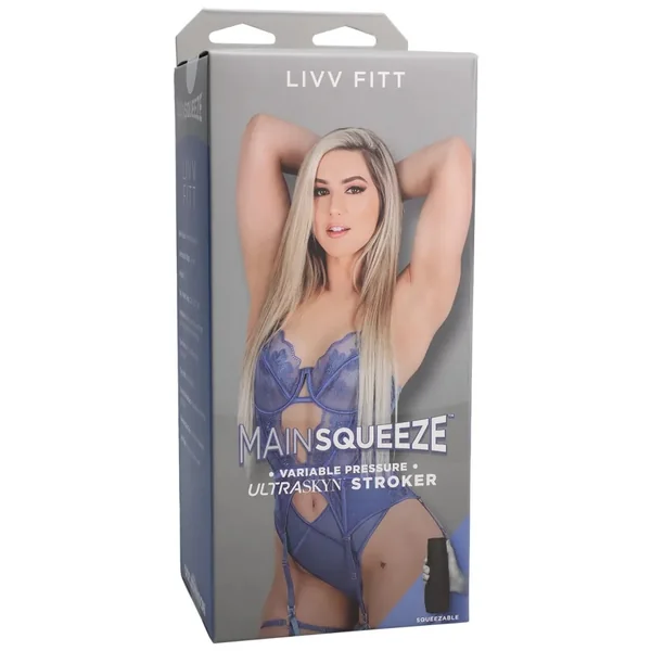 MAIN SQUEEZE LIVV FITT VANILLA ULTRASKYN STROKER PUSSY