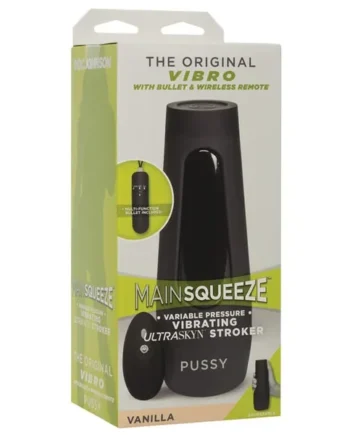 Main Squeeze Original Vibro Pussy – Flesh