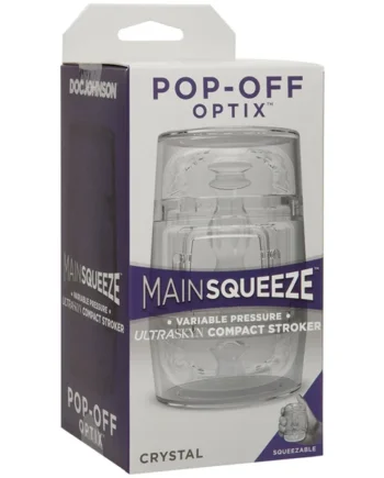 Main Squeeze Pop-Off Optix - Crystal Clear