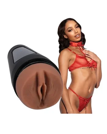 Main Squeeze ULTRASKYN Pussy Stroker – Alexis Tae, Caramel