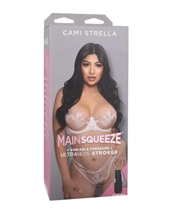 Main Squeeze ULTRASKYN Pussy Stroker – Cami Strella, Vanilla