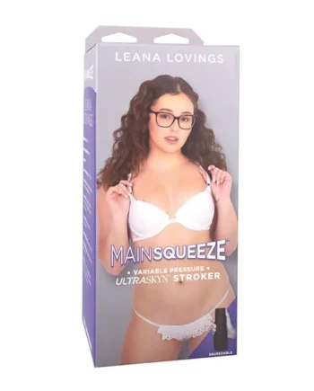 Main Squeeze ULTRASKYN Pussy Stroker – Leana Lovings, Vanilla