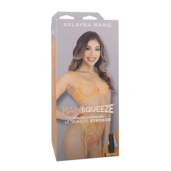 Main Squeeze ULTRASKYN Pussy Stroker – Xxlayna Marie, Caramel