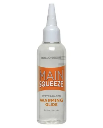 Main Squeeze Water Based Warming Masturbation Lubricant 3.4 fl oz