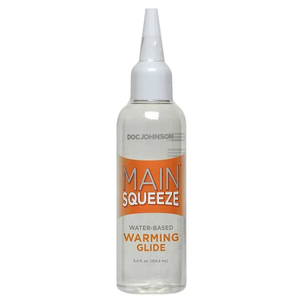 Main Squeeze Water Based Warming Masturbation Lubricant 3.4 fl oz