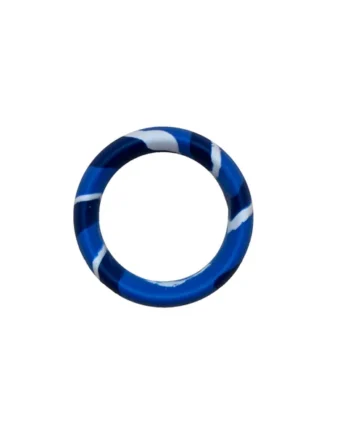 MAJOR DICK COMMANDO SILICONE DONUT BLUE CAMO (1.5IN./38MM)