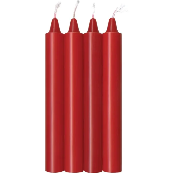 Make Me Melt Warm-Drip Candles 4 Pack – Red Hot