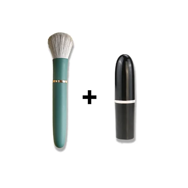 Makeup Set - Lipstick Vibrator + Brush Vibrator