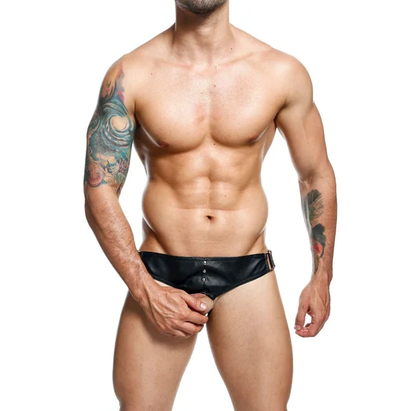 MALE BASICS DNGEON COCKRING JOCKSTRAP BLACK O/S