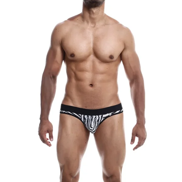 Male Basics MOB Aero Jock Zebra XL