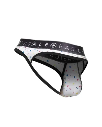 MALE BASICS SEXY POUCH THONG CONFETTI MEDIUM