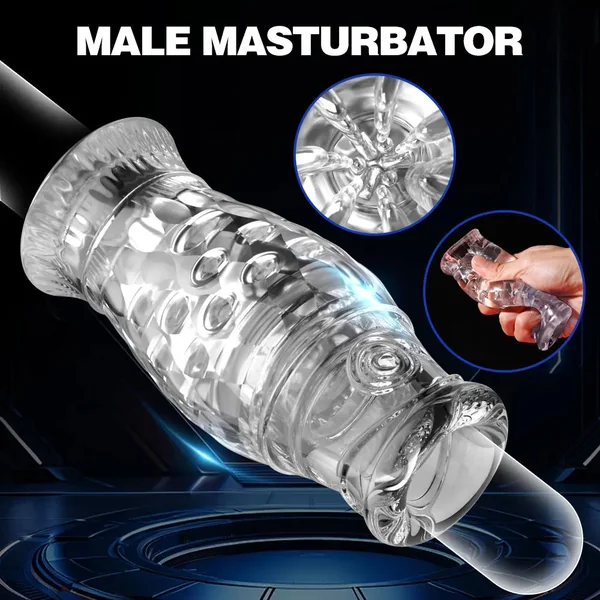 Male Masturbator Sleeve Adult Toys - Pocket Pussy Handjob Glans Training Male Sex Toys