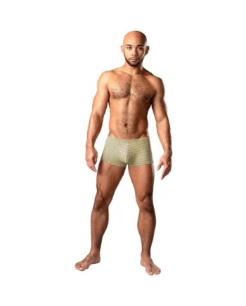 Male Power Cabana Banana Mini Short Yellow/Grey L