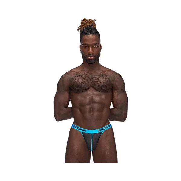 Male Power Casanova Uplift Thong Black L/XL