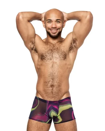 Male Power Galactic Mini Short Print S