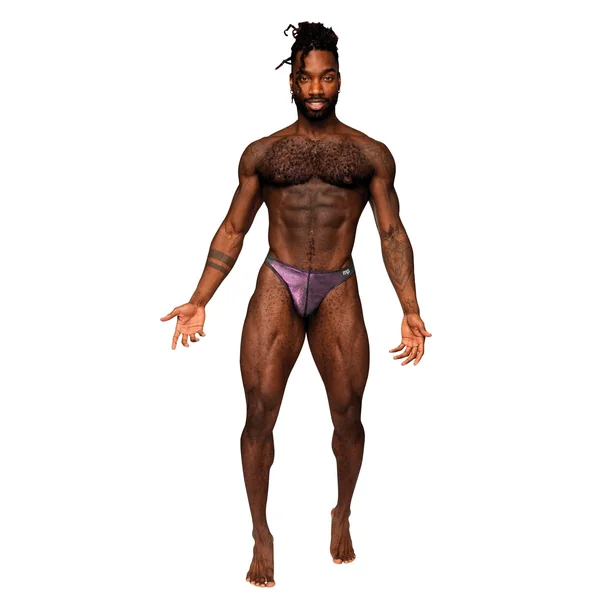 Male Power Hocus Pocus Stretch Poly Spandex Uplift Bong Thong
