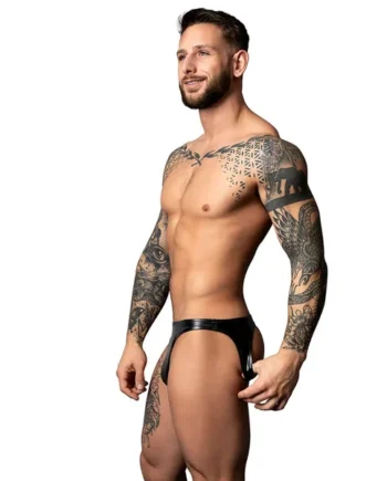 Male Power Liquid Onyx 2.0 Moonshine Black L/XL