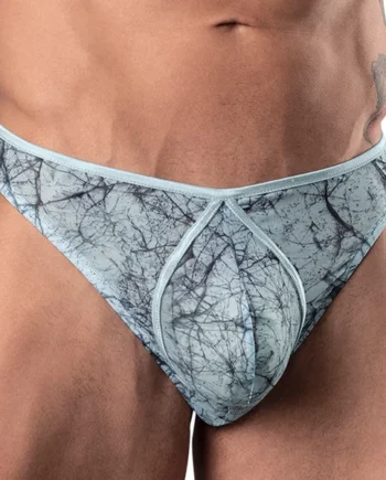 Male Power Marble Mesh Mini Thong