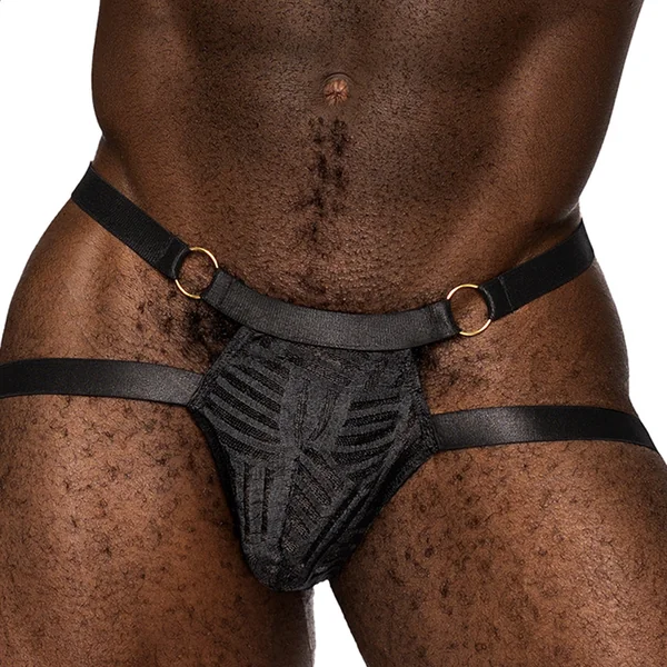 Male Power Rude Awakening Cutout Mesh Ring Jock