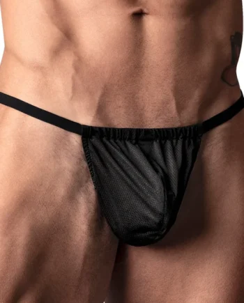 Male Power Work One Out Micro Mesh Posing Strap