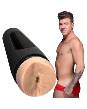 Man Squeeze JJ Knight Ass Stroker