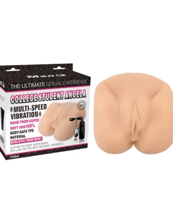 Man'Q College Student Angela Real Vagina Male Masturbator