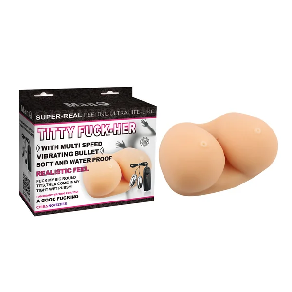 Man'Q Girl Cute Heart Breast Master Male Masturbator