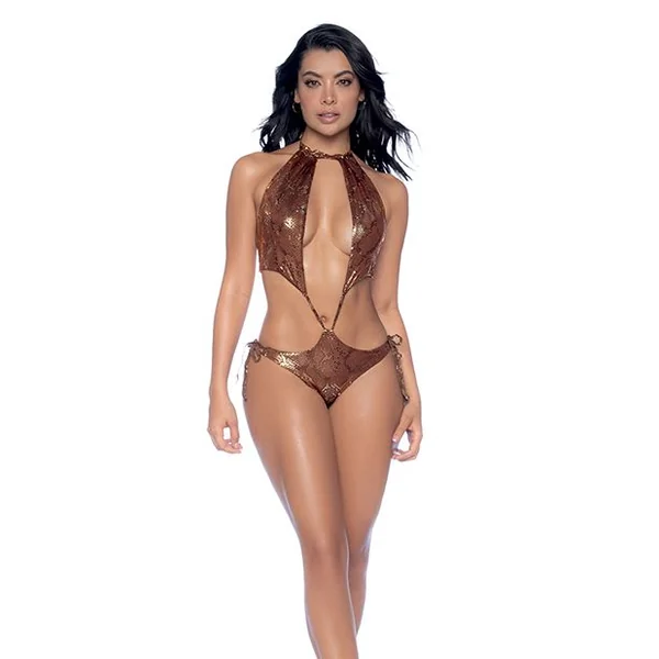 Mapale Golden Hour Metallic Sling With Side Tie Details