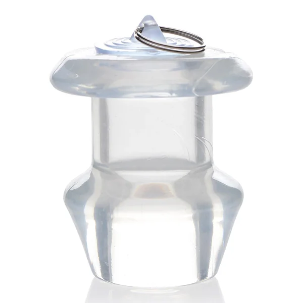 Master Series Ass Bung Clear Hollow Anal Dilator With Plug