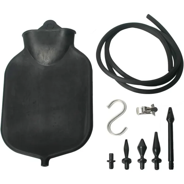 Master Series – Clean Stream Deluxe Black Enema Set | Personal Douching Kit