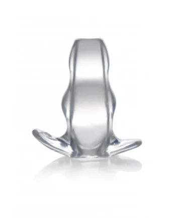 MASTER SERIES CLEAR VIEW HOLLOW ANAL PLUG MEDIUM