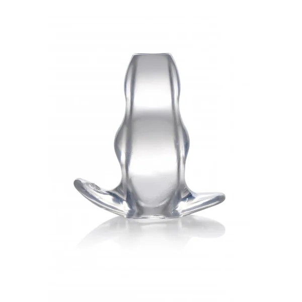 MASTER SERIES CLEAR VIEW HOLLOW ANAL PLUG MEDIUM