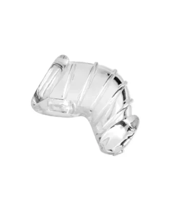 Master Series Detained Soft Body Chastity Cage, Clear